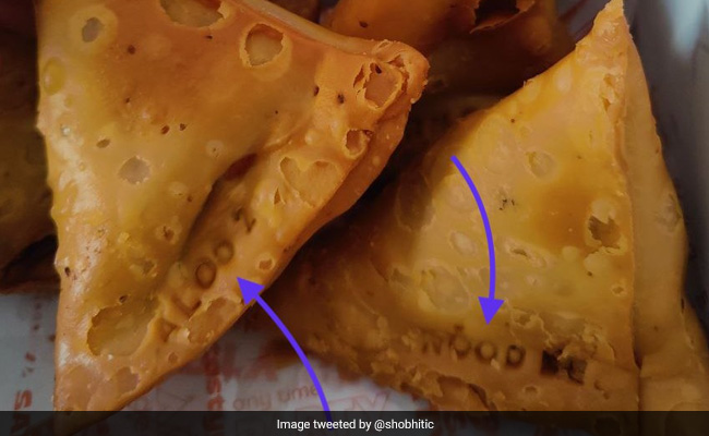 Viral Image Shows Samosas With The Name Of Filling Written On The Crust
