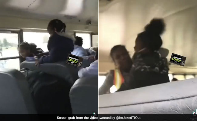 Caught On Camera: Bus Driver In US Gets Into A Fight With 12-Year-Old Student