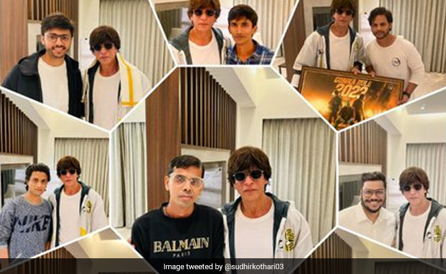 Shah Rukh Khan Hosts A Special Fan Meet After Wrapping <i>Jawan</i> Chennai Schedule. See Pics