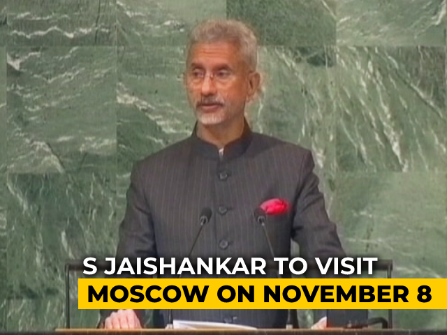 Foreign Minister S Jaishankar To Visit Moscow Amid Russia-Ukraine War