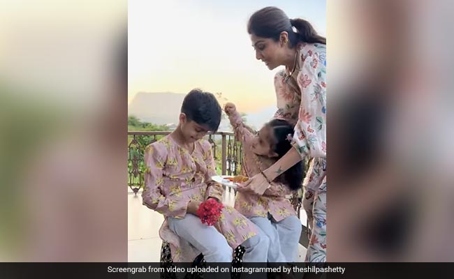 Bhai Dooj 2022: Shilpa Shetty Shares Post From Samisha And Viaan Raj Kundra's Festivities