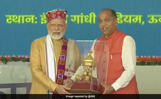 PM Modi Flags Off Vande Bharat Express From Himachal's Una