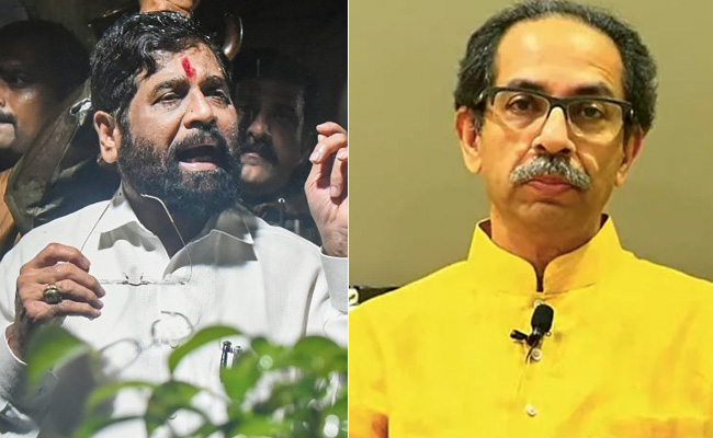 From Tattoos To A Giant Sword, Sena-vs-Sena Turns Into Spectacle On Dussehra