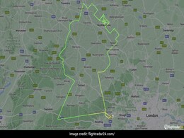 In Pics: Pilot Creates World's Largest Portrait Of Queen Over UK Skies In Pics: Pilot Creates World's Largest Portrait Of Queen Over UK Skies