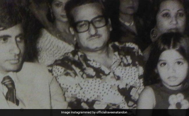 On Amitabh Bachchan's 80th Birthday, Raveena Tandon And Other Stars Struck Throwback Gold
