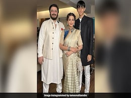 पापा से भी हाइट में लंबे हुए सोनाली बेंद्रे के बेटे रणवीर, शेरवानी सूट में डैशिंग लुक देख फैन्स ने कहा- मुंडा कुक्कड़ कमाल दा पापा से भी हाइट में लंबे हुए सोनाली बेंद्रे के बेटे रणवीर, शेरवानी सूट में डैशिंग लुक देख फैन्स ने कहा- मुंडा कुक्कड़ कमाल दा