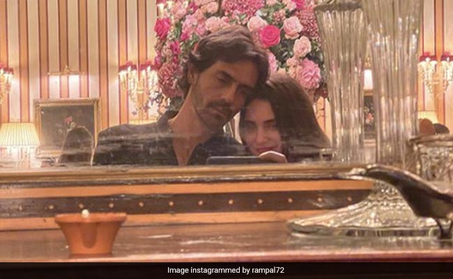 "Diwali Celebrations Continue" For Arjun Rampal And Girlfriend Gabriella Demetriades In London