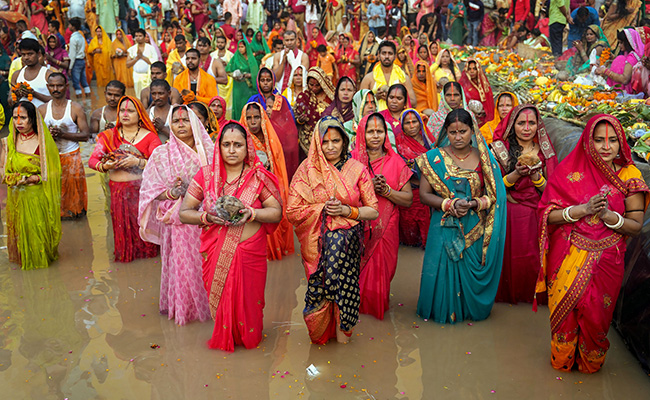 Ahead Of Civic Polls, Congress Vows To Restore Chhath Ghats For Purvanchalis