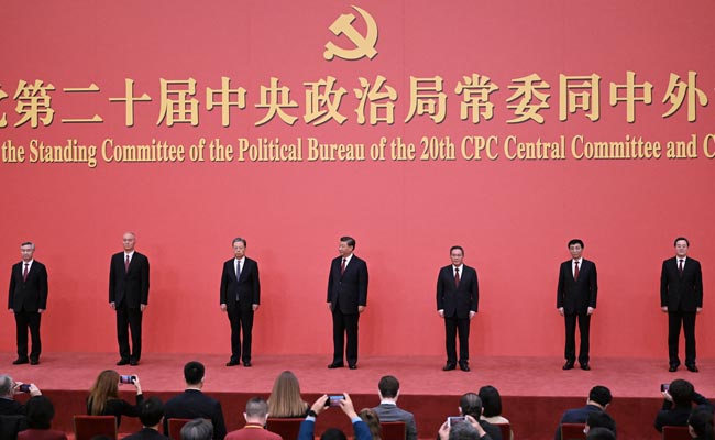 No Woman In China Communist Party's New Top Body, First Time In 25 Years