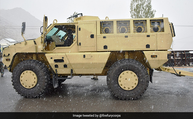 Army Inducts Indigenous High Mobility Troop Carrier For Ladakh Operations