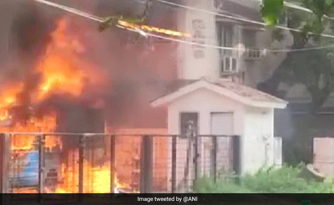 Massive Fire Breaks Out At Chennai Pharma Unit