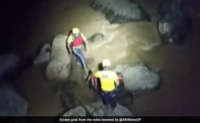 Watch: Man Gets Stuck In Raging Uttarakhand River. How He Was Rescued