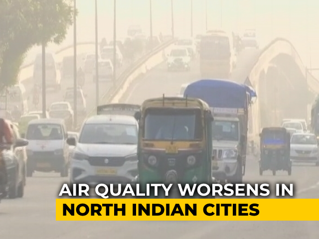 Delhi's Air Quality Worsens Days Ahead Of Diwali