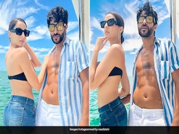 Nora Fatehi's Beach Holiday Uniform Is Complete Simply In A Strapless Black Swim Top, Denim Shorts Nora Fatehi's Beach Holiday Uniform Is Complete Simply In A Strapless Black Swim Top, Denim Shorts