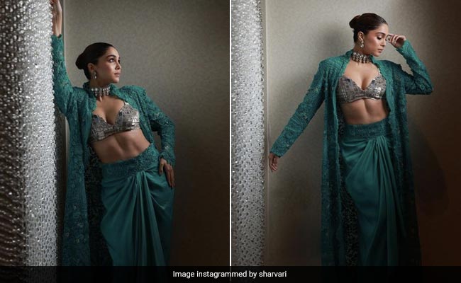 Sharvari Wagh's Sea Green Co-Ord Set Sends "More" Festive Vibes Our Way