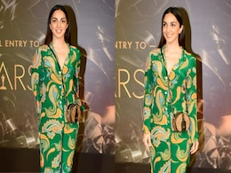 Kiara Advani Keeps It Simple But Far From Boring In A Printed Green Co-Ord Set Kiara Advani Keeps It Simple But Far From Boring In A Printed Green Co-Ord Set