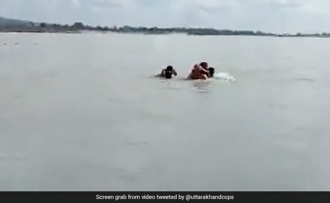 Watch: Heroic Cops Saved Two Youths From Drowning In Uttarakhand