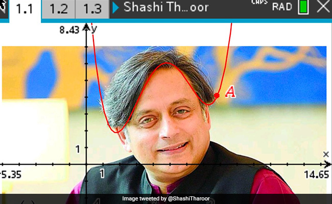 Bangladeshi Teacher Thinks Shashi Tharoor's Hairline Is "Good Quartic Fit," Congress Leader Responds