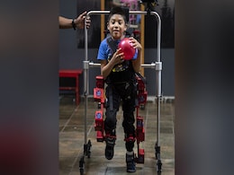 Robotic "Exoskeleton" Gives Paralysed Children Gift Of Walking Robotic "Exoskeleton" Gives Paralysed Children Gift Of Walking