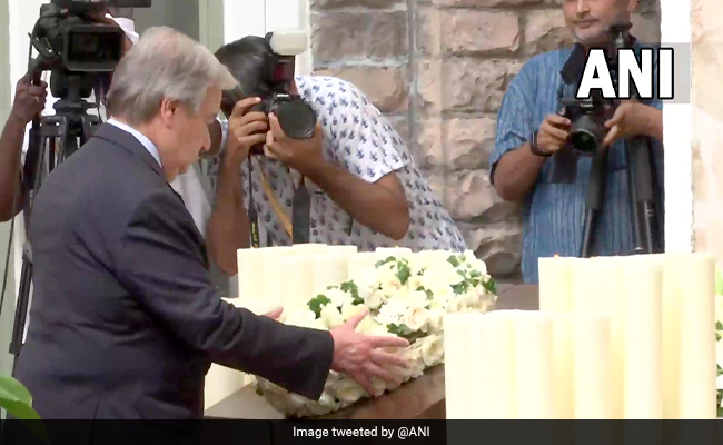 UN Chief Pays Tributes To 26/11 Victims At Taj Hotel In Mumbai