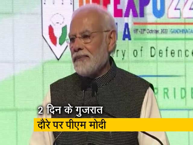 प्रधानमंत्री मोदी ने किया डिफेंस एक्सपो 2022 का उद्धाटन