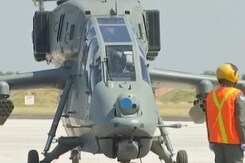 Defence Minister Rajnath Singh's Sortie On Light Combat Helicopter Defence Minister Rajnath Singh's Sortie On Light Combat Helicopter