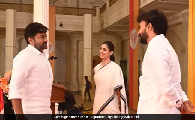<i>GodFather</i>: Chiranjeevi Introduces Nayanthara As Satya Priya Jayadev