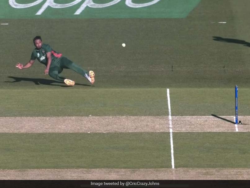 Shakib Al Hasan ने गजब अंदाज में बल्लेबाज को किया रन आउट, बैटर सीन विलियम्स के ऐसे उड़ गए होश- Video