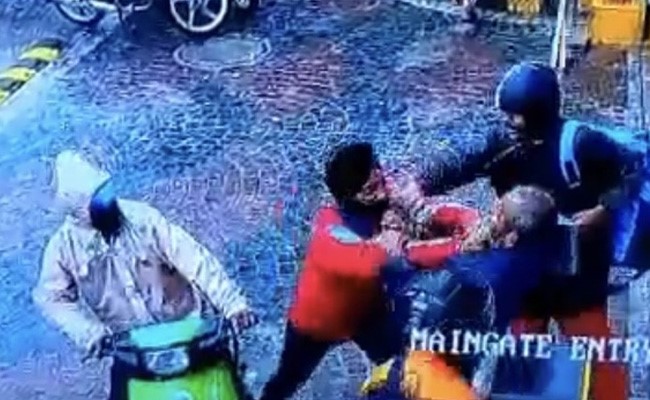 Video: Food Delivery Man, Guard In Big Fight At Noida Complex, Arrested