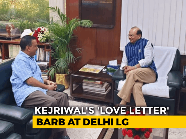 "Even Wife Doesn't Scold Me...": Arvind Kejriwal Asks Lt Governor To "Chill"