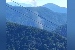 Union Minister Kiren Rijiju Shares Video Of Army Helicopter Crash In Arunachal Union Minister Kiren Rijiju Shares Video Of Army Helicopter Crash In Arunachal