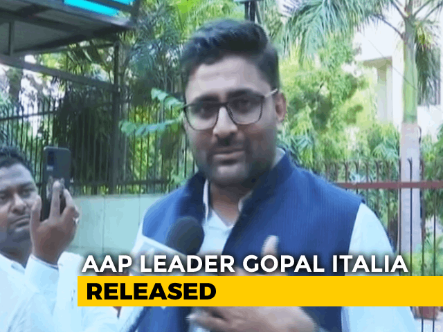 Gujarat AAP Chief Released After 3-Hour Detention Amid Row Over PM Video