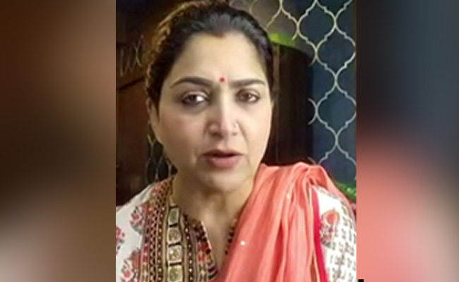 "Was Doing My Duty As Congress Spokesperson": Khushbu Sundar On Viral Tweet