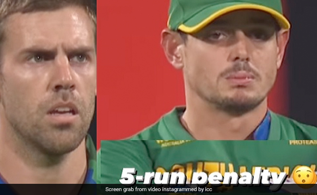 अजब-गजब ! जिम्बाब्वे को मुफ्त में मिले '5 रन', अपनी किस्मत पर यकीन नहीं कर पा रहे डीकॉक, देखें Video