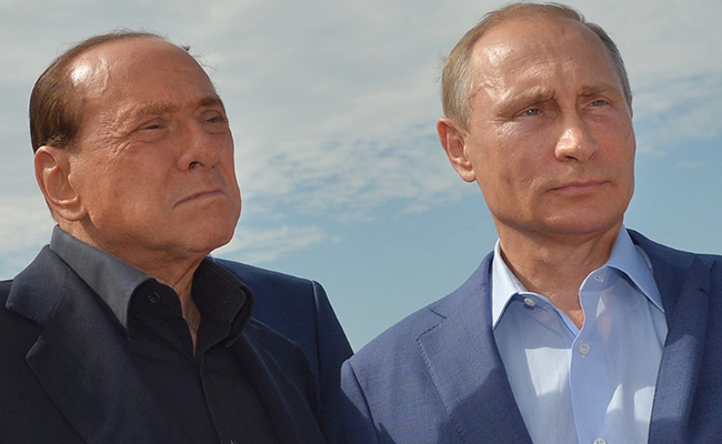 "Putin Sent Me 20 Bottles Of Vodka": Ex-Italy PM's Remarks Under Scanner