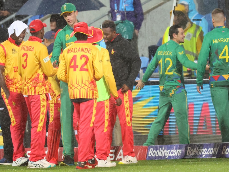 Rain Forces Washout Of South Africa-Zimbabwe Clash at T20 World Cup