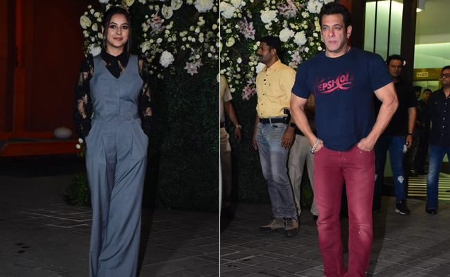 Salman Khan, Shehnaaz Gill And Other Stars At Aayush Sharma's Birthday Party