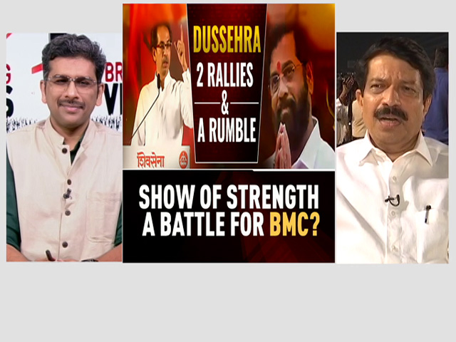 "Shinde Sahab Has People's Love": Sena's Kiran Pawaskar On Dussehra Rally