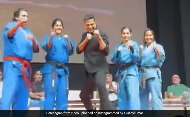 At Martial Arts Tournament, Akshay Kumar Did What He Does Best