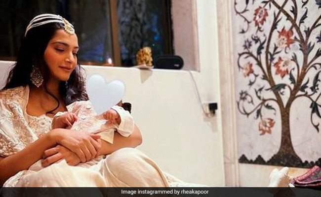 Sonam Kapoor And Son Vayu, Twinning In A Diwali Special Pic, Shared By Sister Rhea