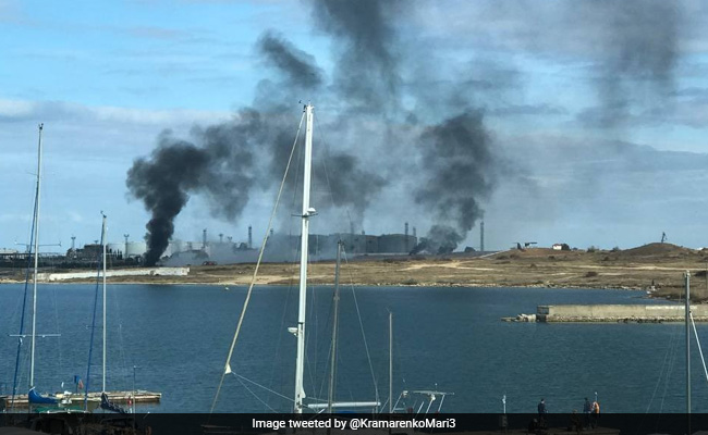 Russia Analyses Wreckage Of Drone Used To Attack Ships In Crimea
