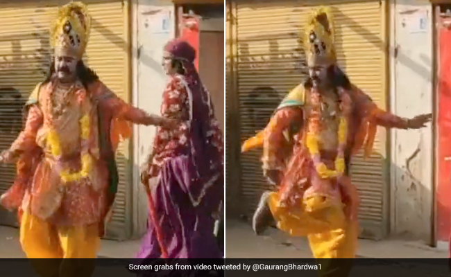 रावण के डांस ने मचाया तहलका, हरियाणवी गाने पर लगाए खूब ठुमके, लोग बोले- आदिपुरुष में सैफ की जगह इसे ले लो