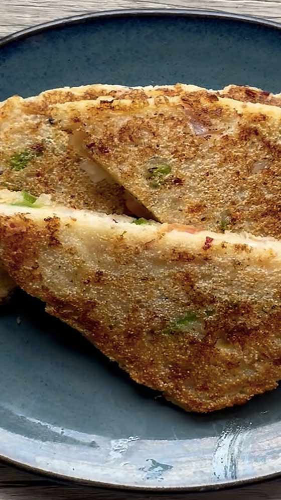Quick And Easy Sooji Sandwich Recipe - Vimarsana News