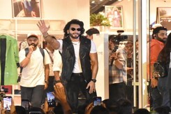 Ranveer Singh Meets His Fans Post Work Ranveer Singh Meets His Fans Post Work