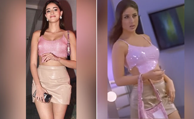 "You Looked P.H.A.T": Kareena Kapoor Approves Ananya Panday's Poo Look