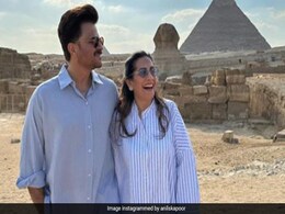 "Hand In Hand," Anil Kapoor And Wife Sunita Are "Making Memories" In Egypt "Hand In Hand," Anil Kapoor And Wife Sunita Are "Making Memories" In Egypt