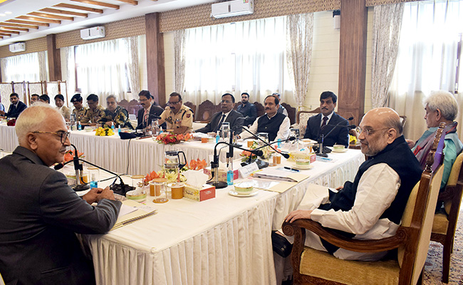 In Kashmir, Amit Shah Rules Out Talks With Pak, Says Won't Tolerate Terror