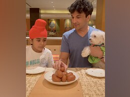 Watch: Chef Vikas Khanna Shares Hilarious Post With Ranveer Brar's Son