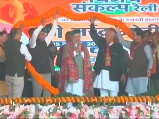 PM Modi Campaigns In Himachal Ahead Of Polls