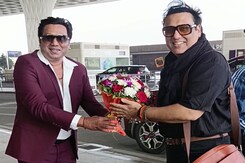 Govinda And Sunita Ahuja Meets Actor's Doppelganger Govinda And Sunita Ahuja Meets Actor's Doppelganger